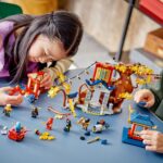LEGO NINJAGO Temple of The Dragon Energy Cores 71795, Building Toy with a NINJAGO Temple and 6 Minifigures Including Cole, Kai and NYA' Gift for Kids Ages 8+ Who Love Buildable Ninja Playset - Image 2