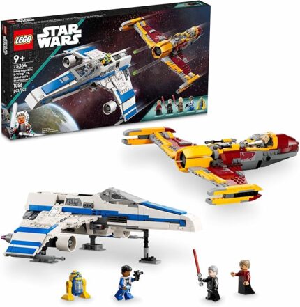 Star Wars: Ahsoka New Republic E-Wing vs. Shin Hati’s Starfighter 75364 Star Wars
