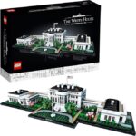 LEGO Architecture Collection: The White House 21054 - Model Building Kit, Creative Set for Adults and Teens, Energizing DIY Project, Iconic Presidential Office, Great Collectible Gift for Father's Day