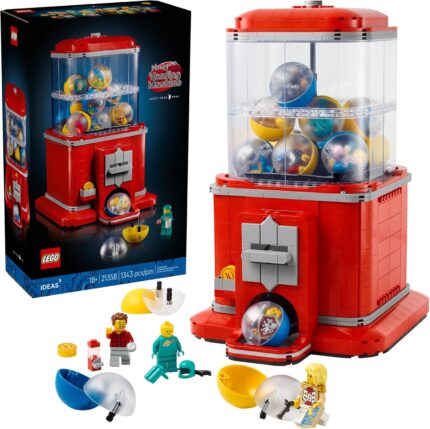 LEGO Ideas Minifigure Vending Machine Building Set for Adults