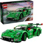 LEGO Technic Porsche 911 GT3 R Rexy AO Racing Car Building - Image 4