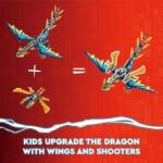 LEGO NINJAGO Elemental Dragon vs. The Empress Mech 71796 Building Toy Set, - Image 5