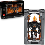The Rings: Balrog Book Nook Kit - DIY Craft Building Set for Adults, 18+ - Collectible Gandalf Minifigure - Gift Idea for Birthdays - Home or Room Decor - 10367